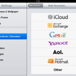 iPad Settings using iOS 6
