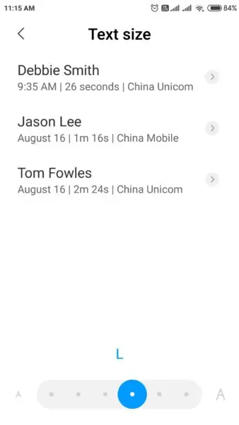 How to Change System Text Size in Xiaomi Redmi Note 4 - Works 6 large text size xiaomi redmi note 4 338x600 1