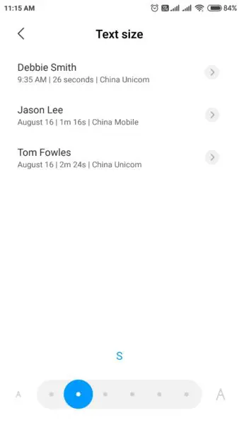 How to Change System Text Size in Xiaomi Redmi Note 4 - Works 5 redmi note 4 small system font size 338x600 1