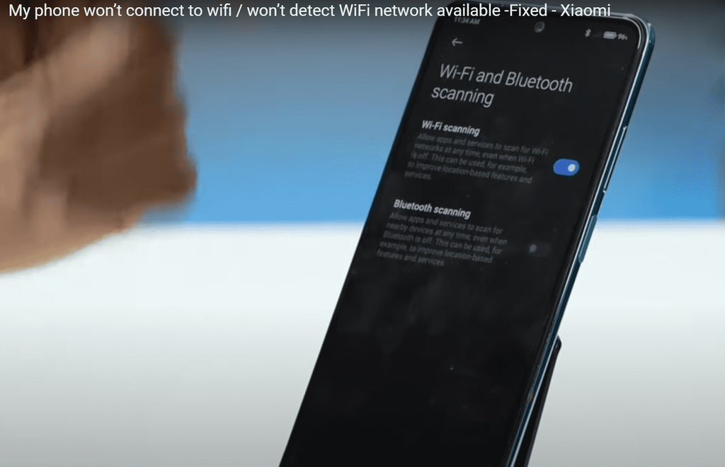 Fix Xiaomi Wifi Not working - Troubleshooting Guide and Connect Network 6 wifi and blutooth scanning xiaomi