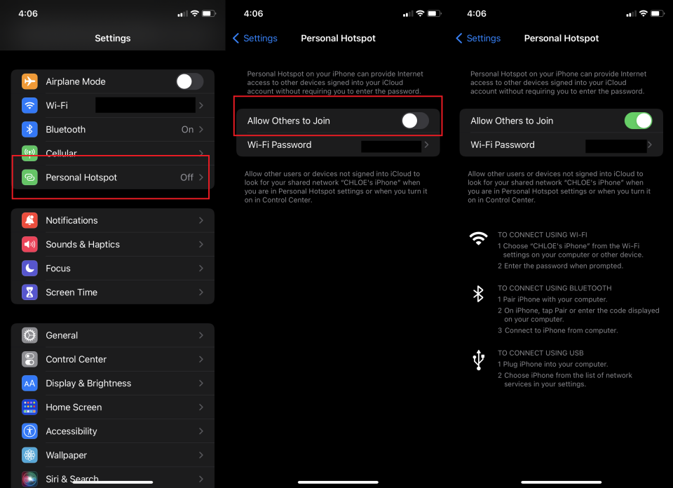 wifi hotspot share wifi