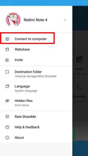 The Definitive Guide to Xiaomi File Transfer to PC (HyperOS & MIUI) 5 connect to computer shareme midrop app xiaomi phone 338x600 1